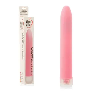 Adam & Eve Velvet Kiss Sli mline Vibrator Pink