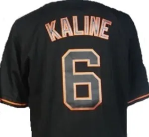 Al Kaline Detroit Tigers Black Throwback Jersey