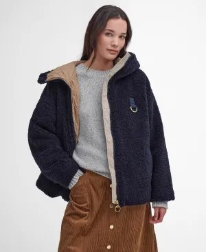 Amber Fleece - Dark Navy/Military Brown/Light Sand