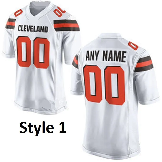 Cleveland Browns Customizable Pro Style Football Jersey