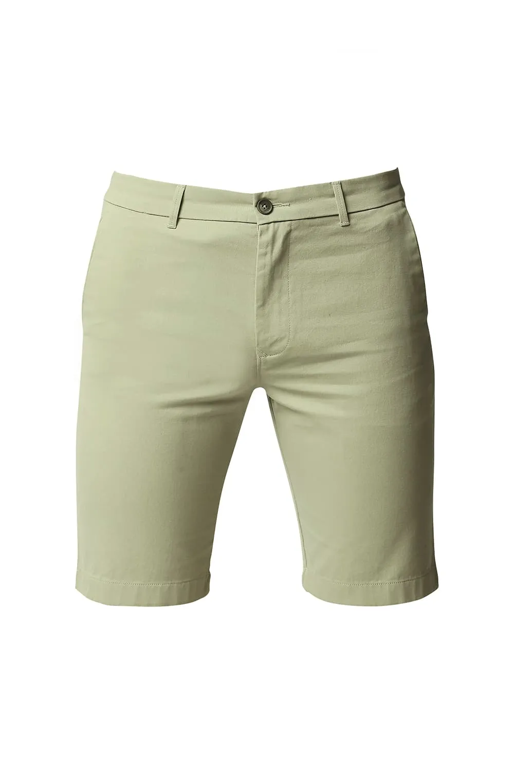 Comfort Fit Pure Cotton Twill Shorts