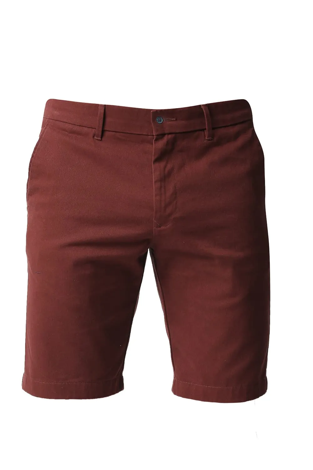 Comfort Fit Pure Cotton Twill Shorts