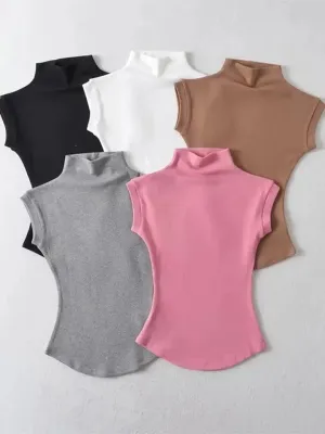 Dote Turtleneck Summer Tops