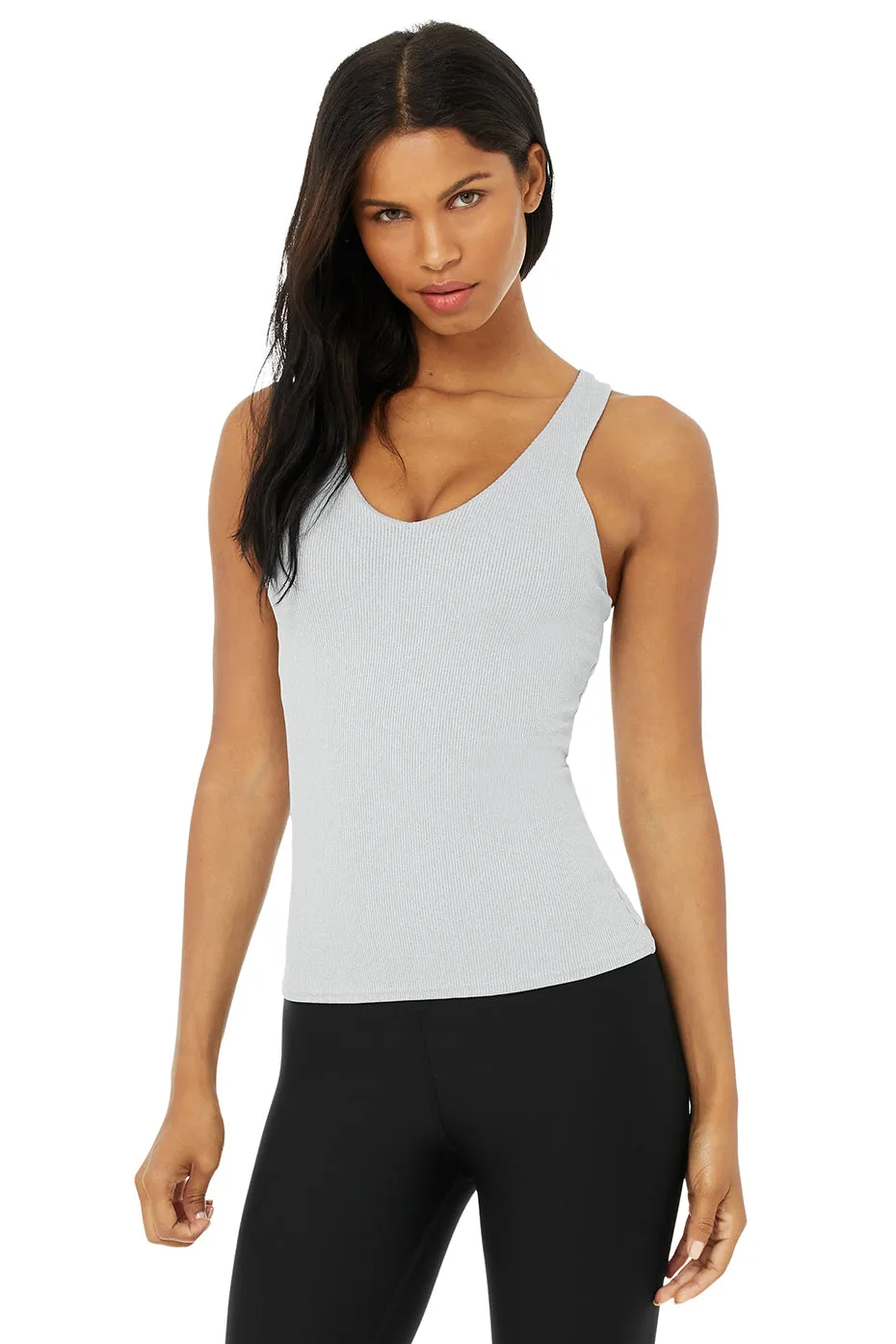 Elevate Tank - Dove Grey Heather