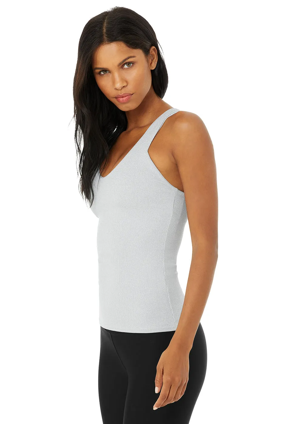 Elevate Tank - Dove Grey Heather