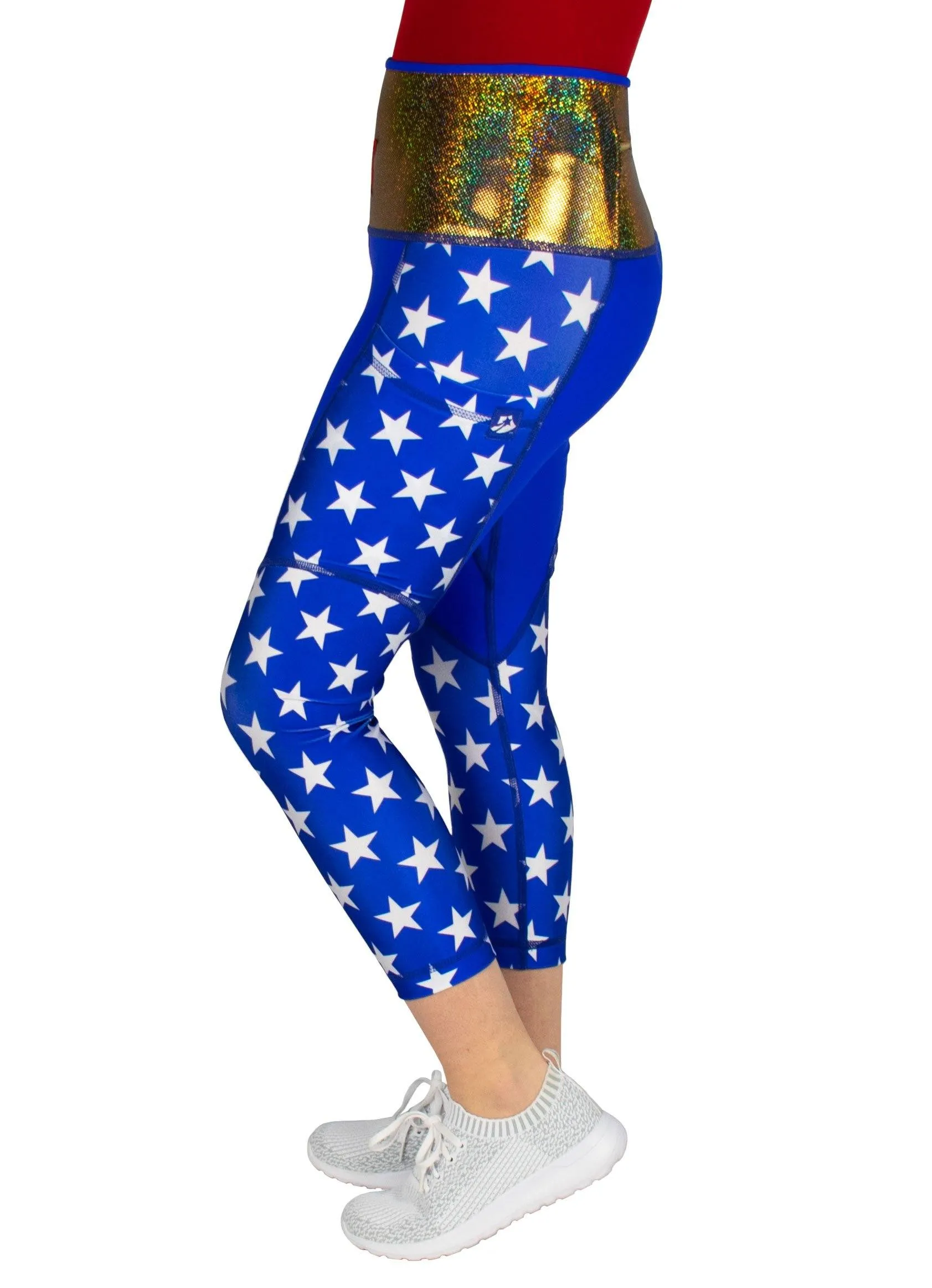 GoBOLD™ Capris Woman of Steel **