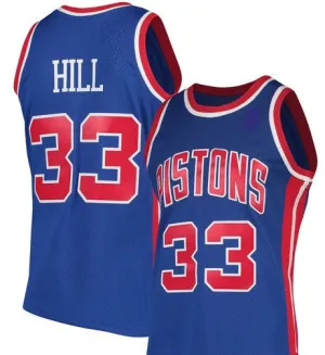 Grant Hill Detroit Pistons 1995-96 Throwback Basketball Jersey