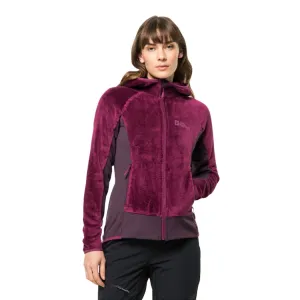 jack wolfskin Rotwand Hooded Full-Zip Women's Fleece Jacket