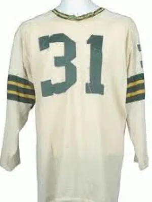 Jim Taylor Green Bay Packers Long Sleeve Vintage Style Throwback Football Jersey