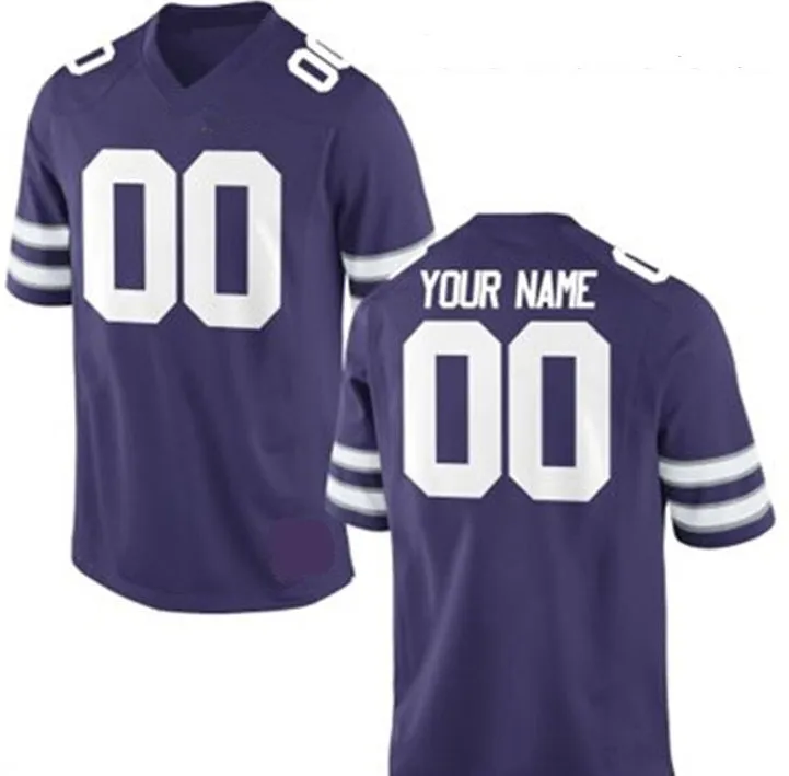 Kansas State Wildcats Customizable College Football Jersey