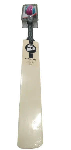 My First Bat SG Cricket Set Bat & Ball with Clamshell - Hardilk Pandya