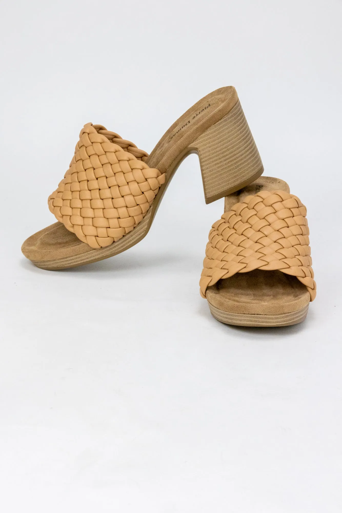 Pierre Dumas Morgen Woven Mule