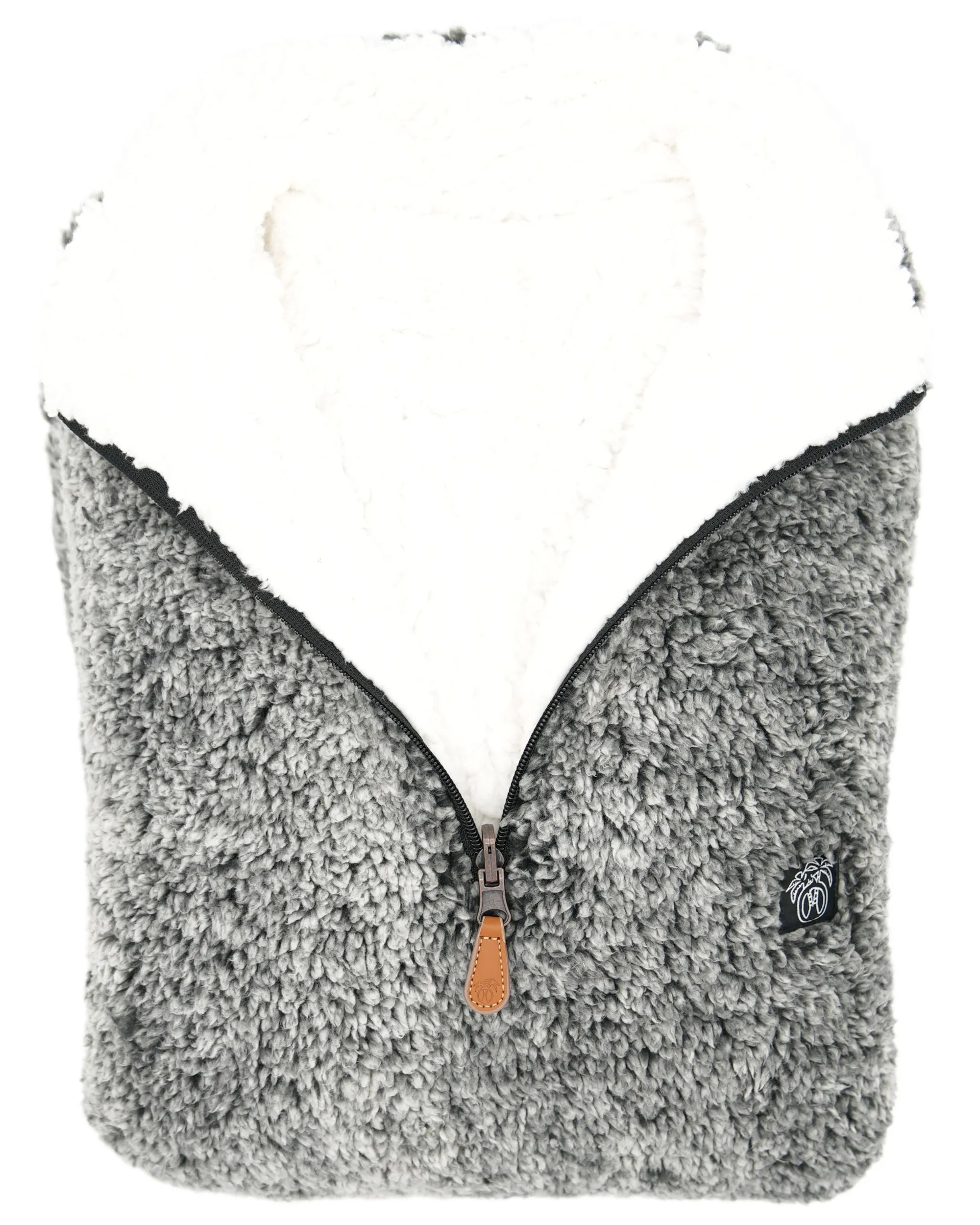 Reversible Double Sherpa 1/4 Zip