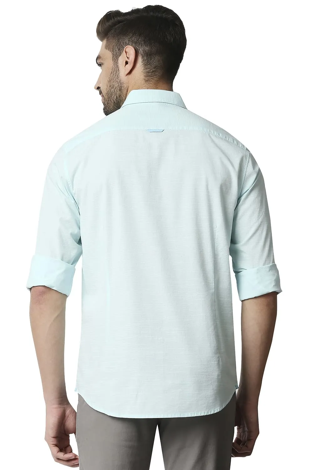 Slim Fit Slub Shirt