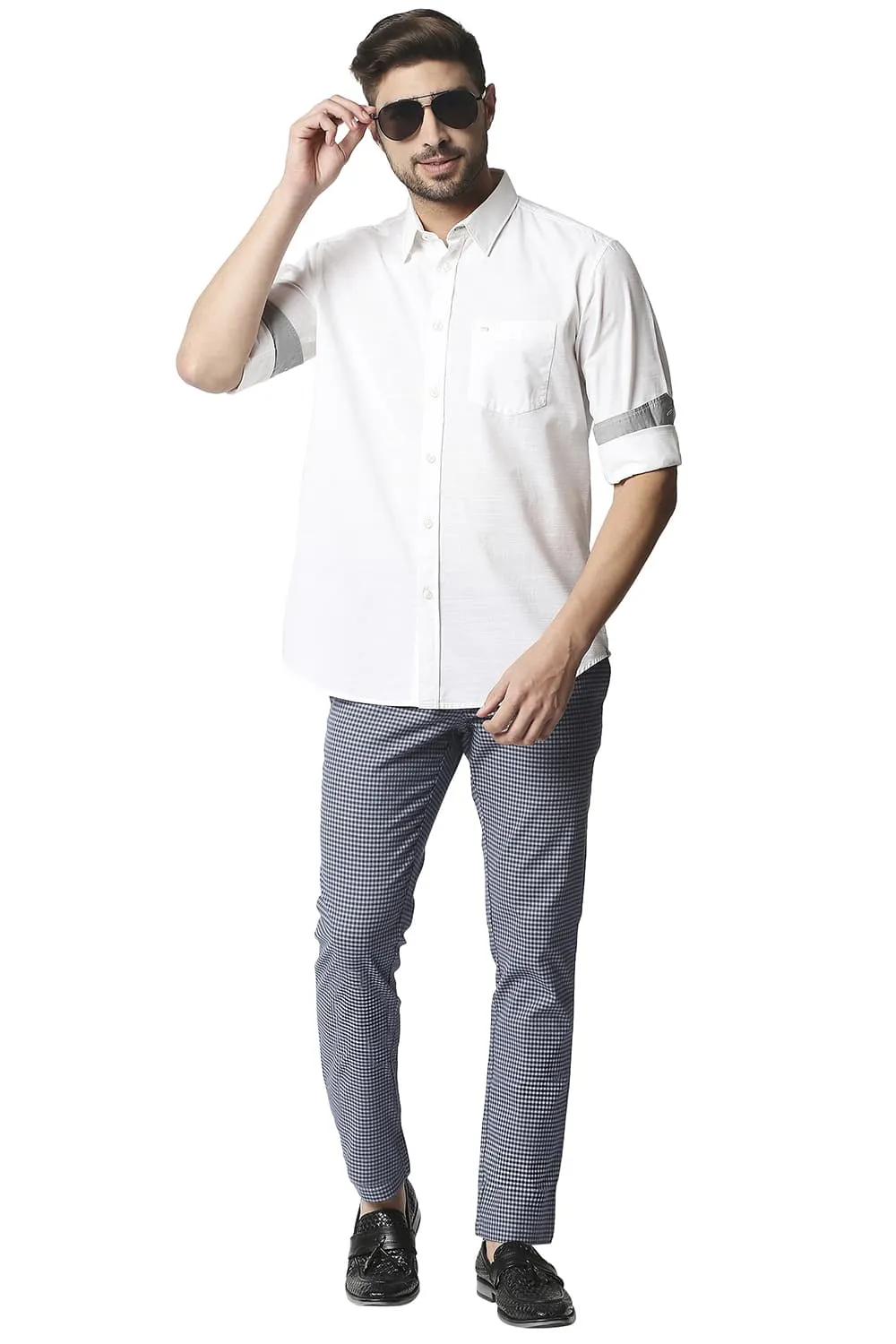 Slim Fit Slub Shirt