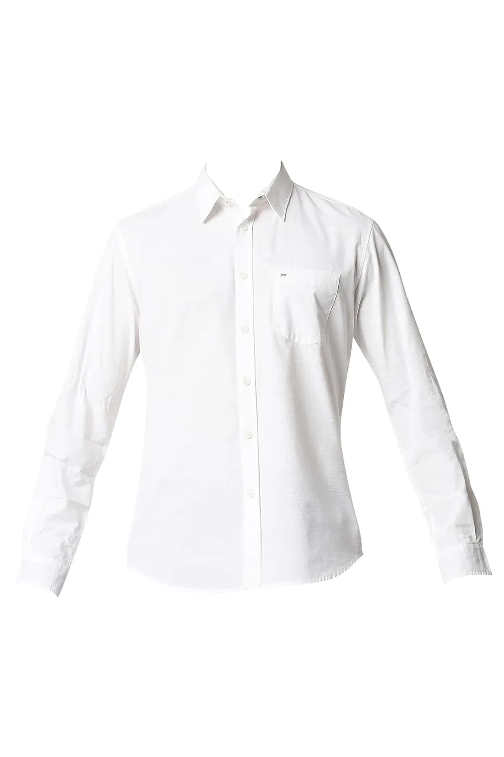 Slim Fit Slub Shirt