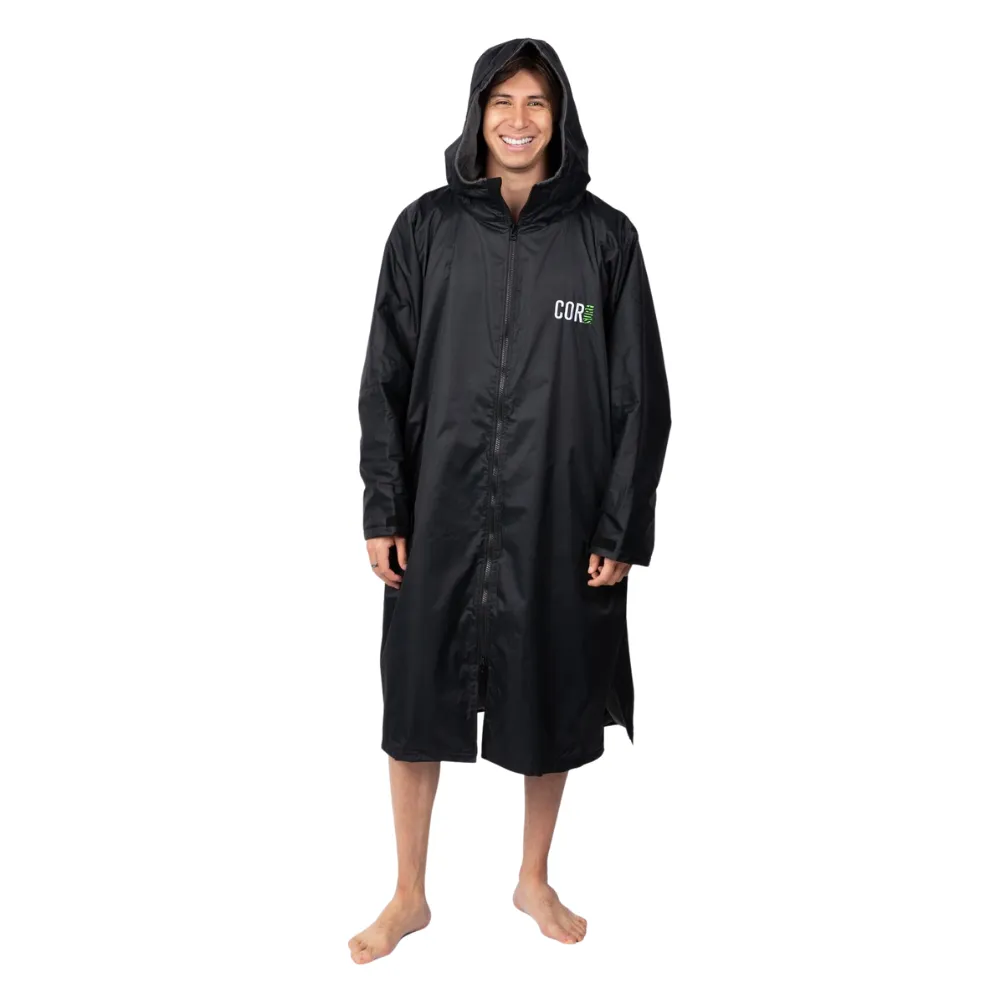 Waterproof Swim Parka | XS-XL (Black)